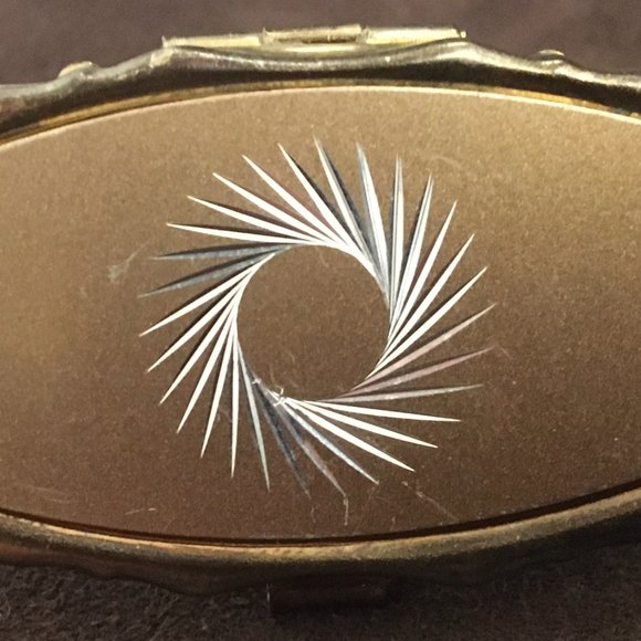 Vintage Retro Lipstick Holder w Mirror Makeup Case - Picture 9 of 10